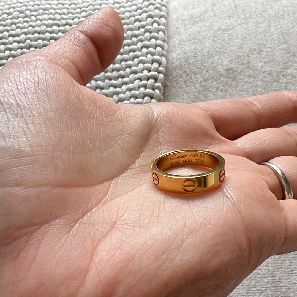 Gold Love Ring